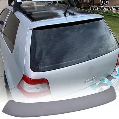 PU Rear Roof Spoiler Wing Lip Fit For Volkswagen VW Golf 4 IV MK4 R32 1998-2004 • $113.99