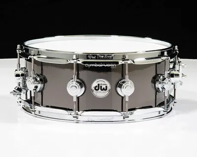 DW Collector's Series 5.5x14 Black Nickel Over Brass Snare Drum • $579
