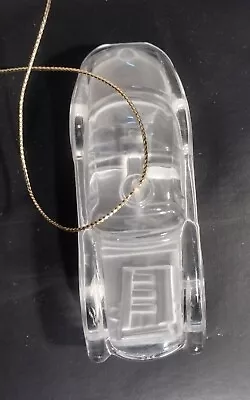 Mercedes 300 Glass Christmas Ornament Nearly 4  Long • $17.99