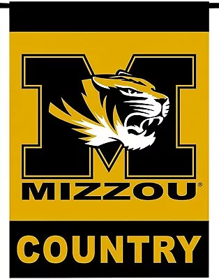 Missouri Tigers Country Premium 2-Sided Garden Window Flag Banner University Of • $9.79