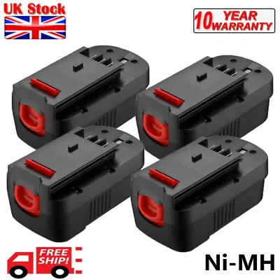 £69.99 • Buy 4.8AH 18V Ni-MH Battery For Black & Decker HPB18-OPE 244760-00 A18E A1718  A18E 