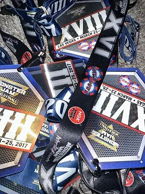 Monster Jam World Finals XVIII Double Down Lanyards • $8.99