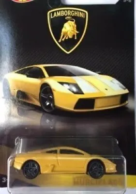 2017 Hot Wheels-Yellow Lamborghini Murcielago #5/8 - Wal Mart Issue Only • $11.90