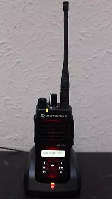 Motorola Bluetooth Two Way Radio XPR3500e W/ Battery & Docking Charger PMPN4137A • $325