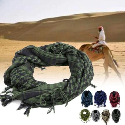 £6.68 • Buy Shemagh Keffiyeh Scarf Stylish Arab Scarf For Motorcycling Lightweight SP
