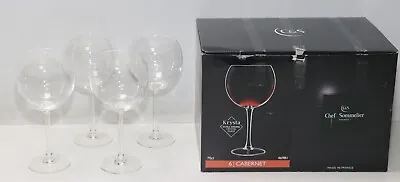 £17.82 • Buy Chef & Sommelier ARC 46981 Cabernet Balloon Wine Glass,700ml, Crystal Glass,4-Piece 