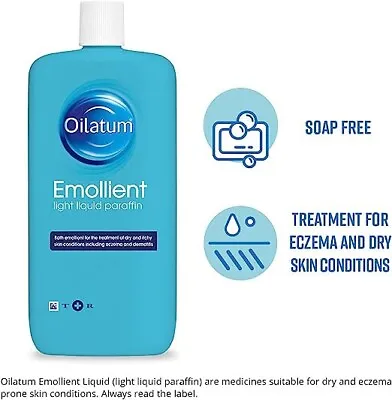 £12.90 • Buy New Oilatum Bath Emollient  500ml For Dry, Itchy, Dermatitis & Eczema Free P+P