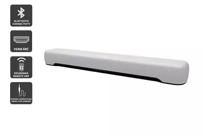 Yamaha Compact Soundbar With Built-in Subwoofer - White (SR-C20A) Soundbars • $194.25