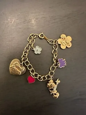 Disney Minnie Mouse Friendship Charm Bracelet 2” Inner Diameter • $12