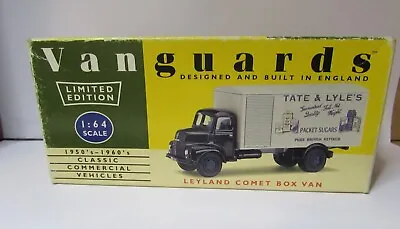 Vanguards 1/64 Va18003 Leyland Comet Box Van Tate & Lyle • £7