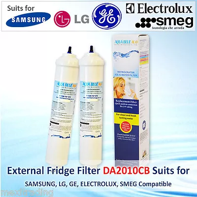 2 X ELECTROLUX WESTINGHOUSE REFRIGERATOR WATER FILTER PART # 1450970 REPLACEMENT • $56