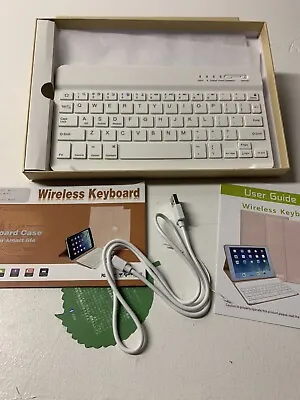 Coo Wireless Bluetooth White Keyboard • $20