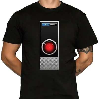 $23.95 • Buy HAL 9000 T-Shirt - 2001: A Space Odyssey Fanart Illustration - 100% Cotton Shirt