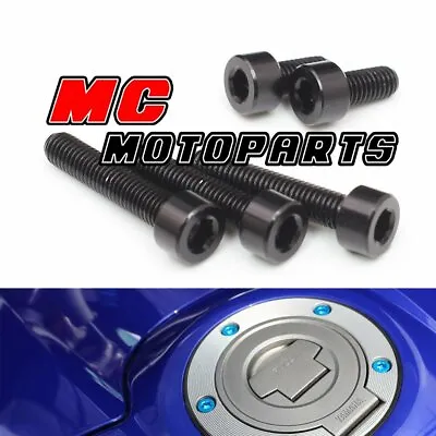 Motorcycle Gas Cap Bolts Fit Yamaha YZF R6 R1 FZ6 FZ1 FAZER MT-07 FZ-09 MT-10 • $11.48