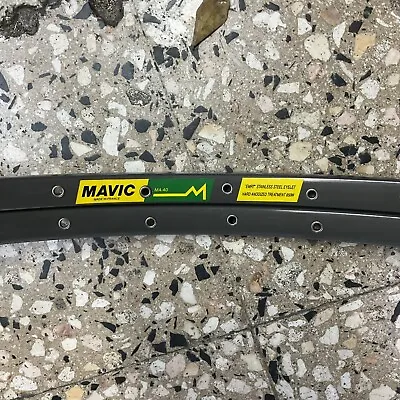 MAVIC MA40 Pair Rim 36 Holes 700c Dark Brown **NEW** • $500