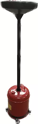 $104.99 • Buy Portable 5 GAL Gallon Oil Waste Drain Draining Tank Dolly Funnel Lift Drum Pan