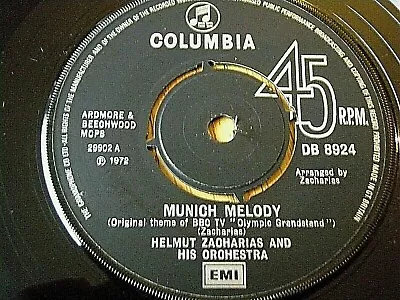 £2.89 • Buy Helmut Zacharias And His Orchestra - Munich Melody  7  Vinyl (ex) 