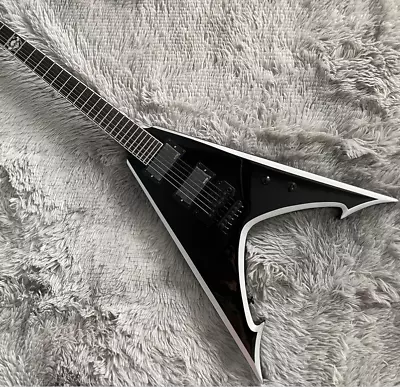 $304.20 • Buy Solid Body Electric Guitar V Electric Guitar U FR Bridge Black Hardware Guitar