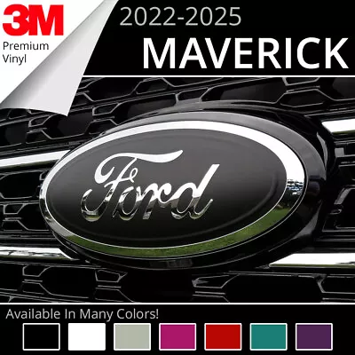 BocaDecals 2022-2025 Ford Maverick Logo Emblem Insert Overlay Decals (Set Of 2) • $22.99