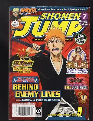 £5.27 • Buy Shonen Jump Manga Magazine September 2009 Volume 7 Issue 9 Without Card.