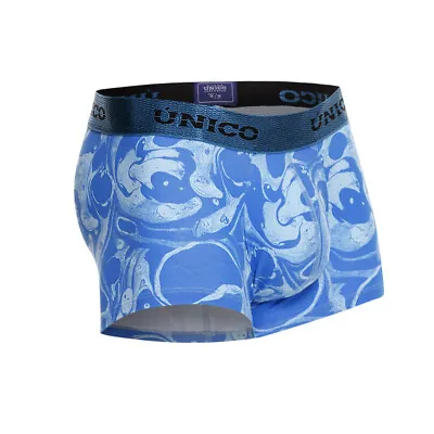 Unico Boxer Short Suspensor Cup OLEINA Microfiber Men's Underwear • £33