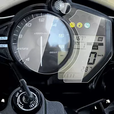 5 X YAMAHA YZF-R6 RACE/GYTR 2021-2022 Dashboard Screen Protector: Ultra-Clear • $30.12