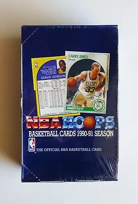 1990-91 NBA Hoops Series 1 Factory Sealed Basketball Box From Case • $59.99