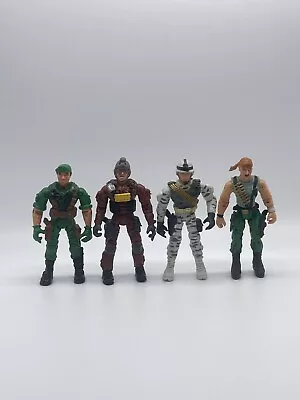 4 Lanard The Corps Action Figures Vtg Army Special Forces War Marines Military • $9.99