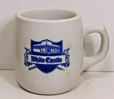 Vintage Mayer China White Castle Restaurant Coffee Mug W/ Ashtray Bottom • $7.98