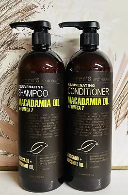 Pierre’s Rejuvenating Shampoo & Conditioner With Macadamia Oil & Omega 7 33.8 Oz • $44.99