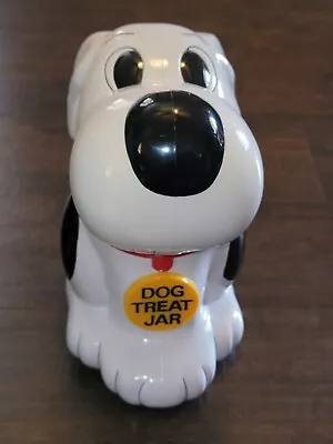 VINTAGE 1990s  BARKING DOG TREAT COOKIE JAR- Working • $33.99