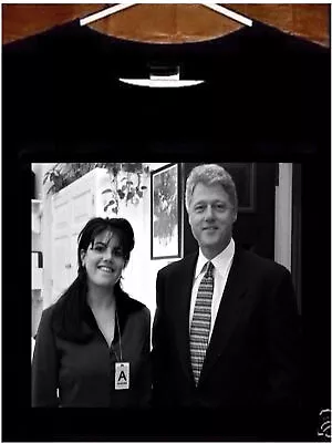 Bill Clinton Monica Lewinsky T Shirt • $21.95