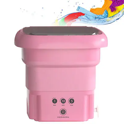 Portable Washing Machine Mini Washer Foldable Underwear Washer For Camping Trave • $79.60