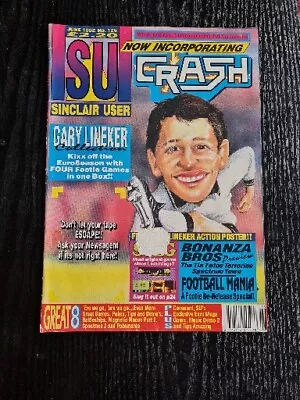 Sinclair User Incorporating Crash Magazine No 124 June 1992  Spectrum • £6.35