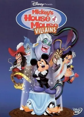 Mickey's House Of Villains (DVD 2002) Rare & Out-of-Print • $21.73