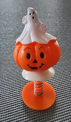 Vintage Pop Up Toy Halloween Spring Activated Decoration Hong Kong Plastic Works • $15.89