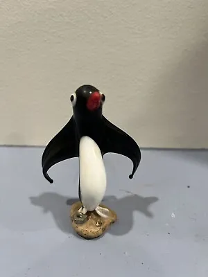 Murano Glass Penguin Figurine - Pre-Owned • $8.75