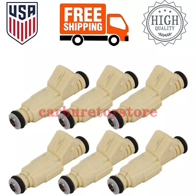 Set Of 6 Fuel Injectors 36LB FITS Buick Pontiac Chevy 3.8L 0280155811 852-12249 • $35.49