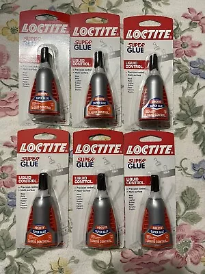 Loctite Liquid Control 4g Lot Of 6 Super Glue.  • $12