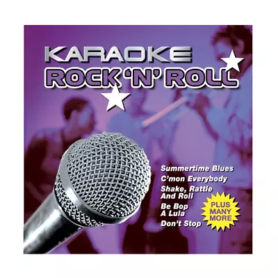 Karaoke Rock N Roll Classic Sing Along Party CD Album - Gift Idea - Superb Songs • £4.99