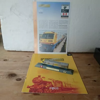 £10 • Buy Del Prado Locomotives Of The World #71 With Inserts LRC VIA Rail Canada