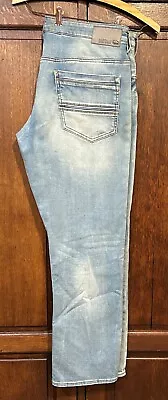 Buffalo David Bitton Ash Slim Stretch Jeans Faded Jeans Tag 36x32 Actual 38x32 • $17.50