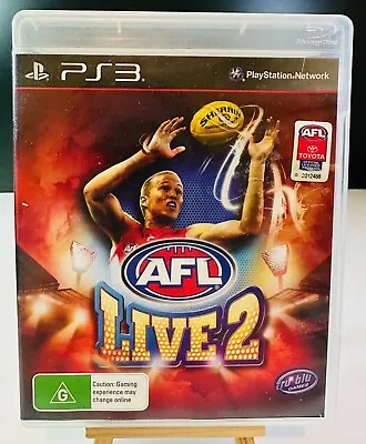 AFL Live 2 [PlayStation 3] [Like New-Minty Disc] [Free Post] • $12.90