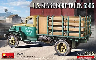 MiniArt 38067 U.S. Stake Body Truck G506 1/35 • $42.31