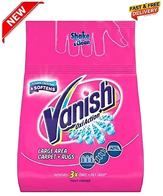Vanish Oxi Action Gold Carpet & Rug Cleaner Moist Powder With 3x Benefits 650G. • £11.50