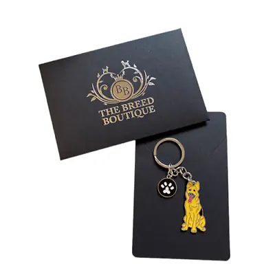 £6.95 • Buy German Shepherd Dog Shape Keyring Keychain Bag Charm German Shepherd Gift