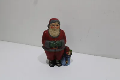 $99.99 • Buy Vaillancourt Folk Art 1993 Starlight Santa Standing With A Sack Of Toys Figurine