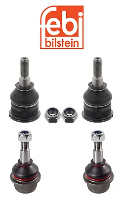 Set Of 4 Front Upper/Lower Ball Joints L+R FEBI For VW Beetle Karmann Ghia • $58.54