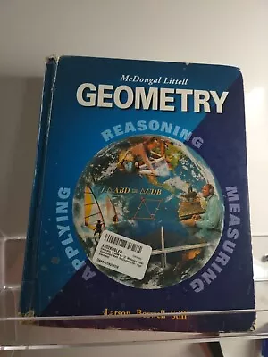 McDougal Littell High School Math Ser.: Geometry Applying Reasoning Measuring • $18.20