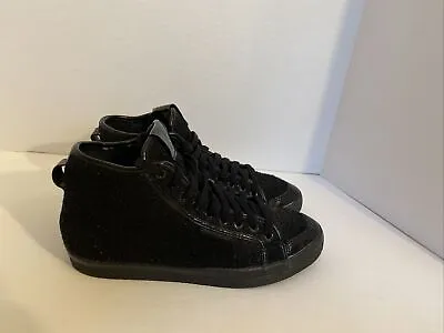 Adidas Womens Honey Mid Black Size 8 • $32